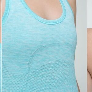 Lululemon Run: Swiftly Tech Racerback
Heathered Angel Blue